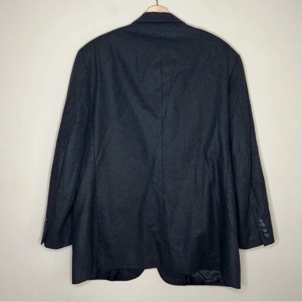 Oscar de la Renta Wool/Cashmere Blend Blazer 44R